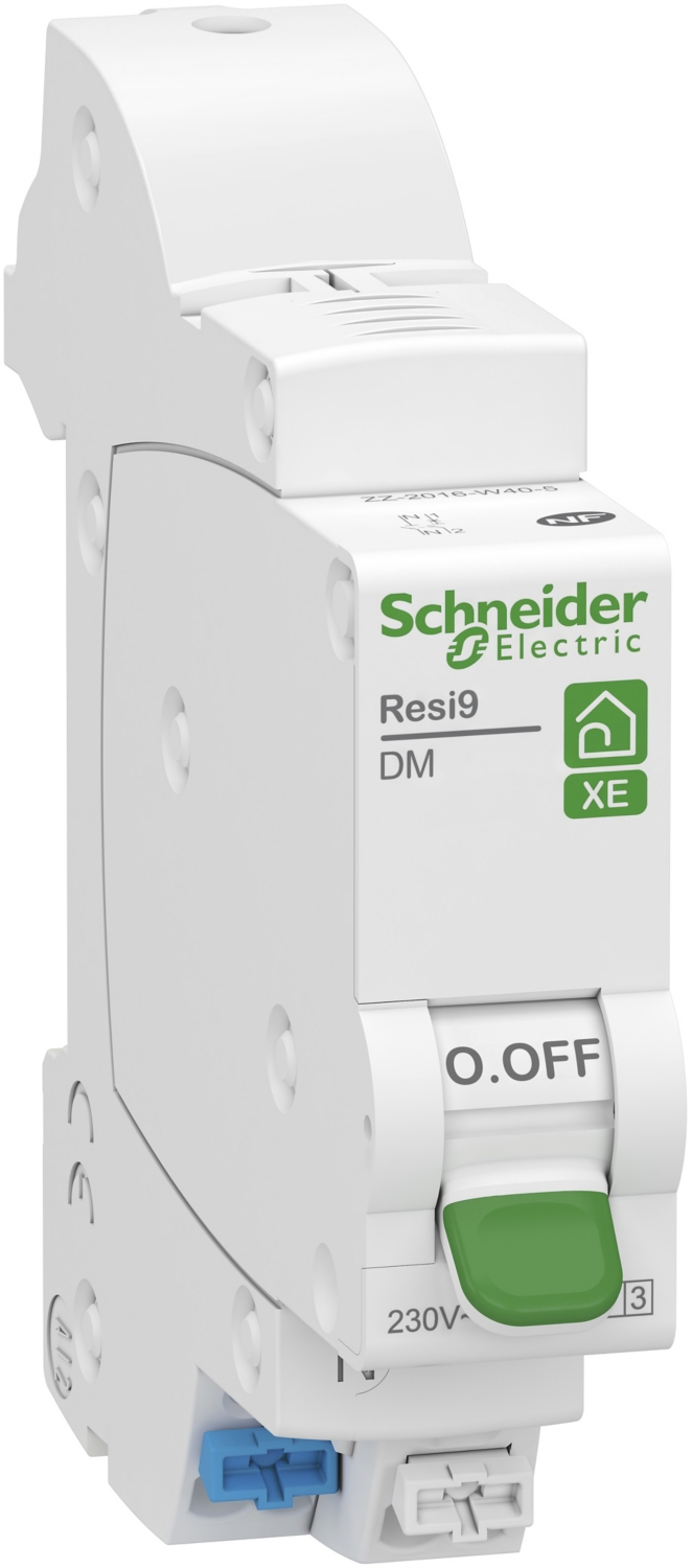 Disjoncteur modulaire Resi9 XE - 1P+N - Embrochable Schneider Electric