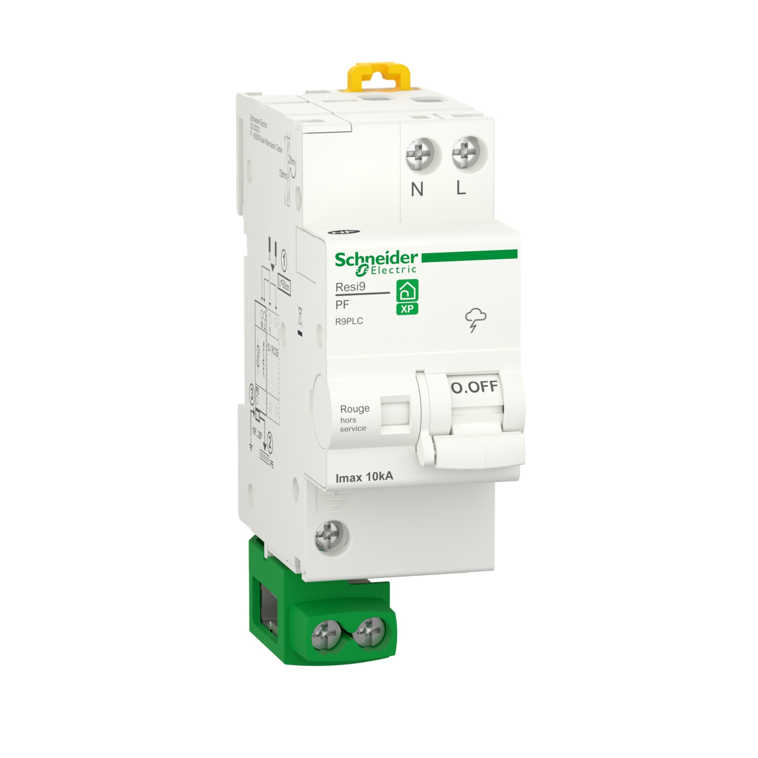 Parafoudre monophasé Resi9 XP Schneider Electric