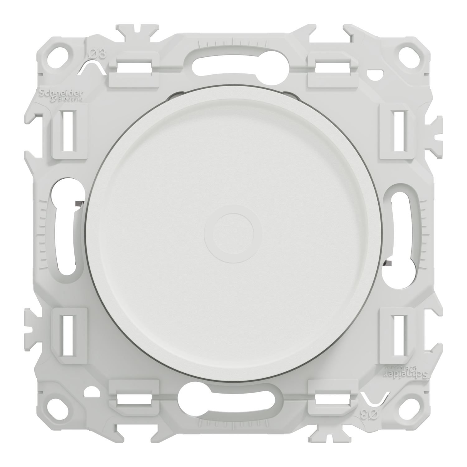 Commande d'éclairage Odace - Blanc craie Schneider Electric