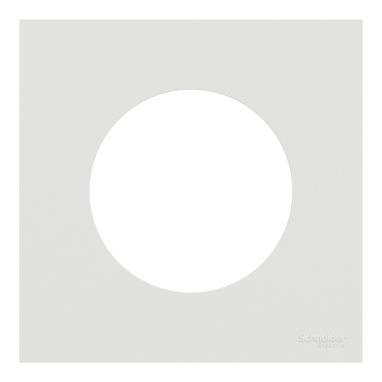  Plaque Odace - Blanc craie 