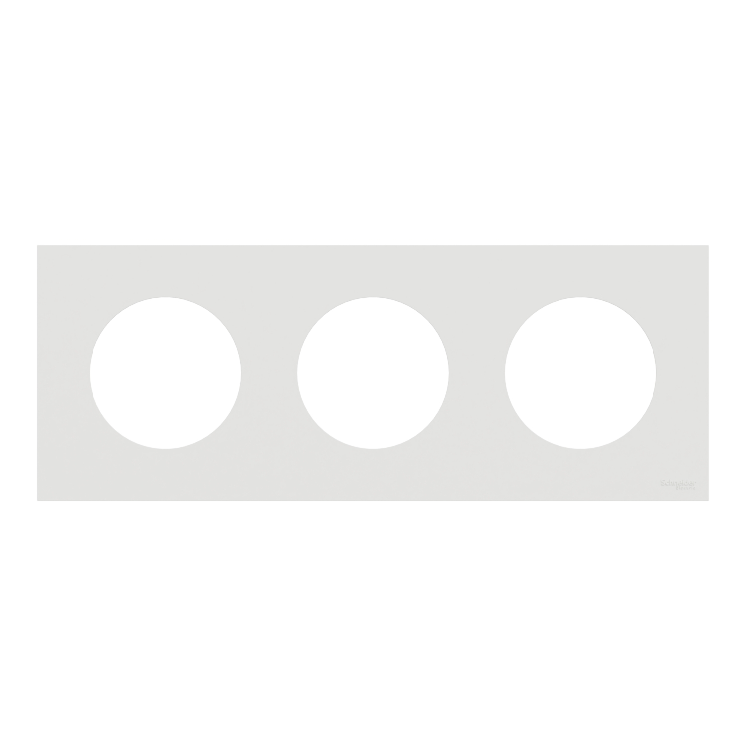 Plaque Odace - Blanc craie Schneider Electric