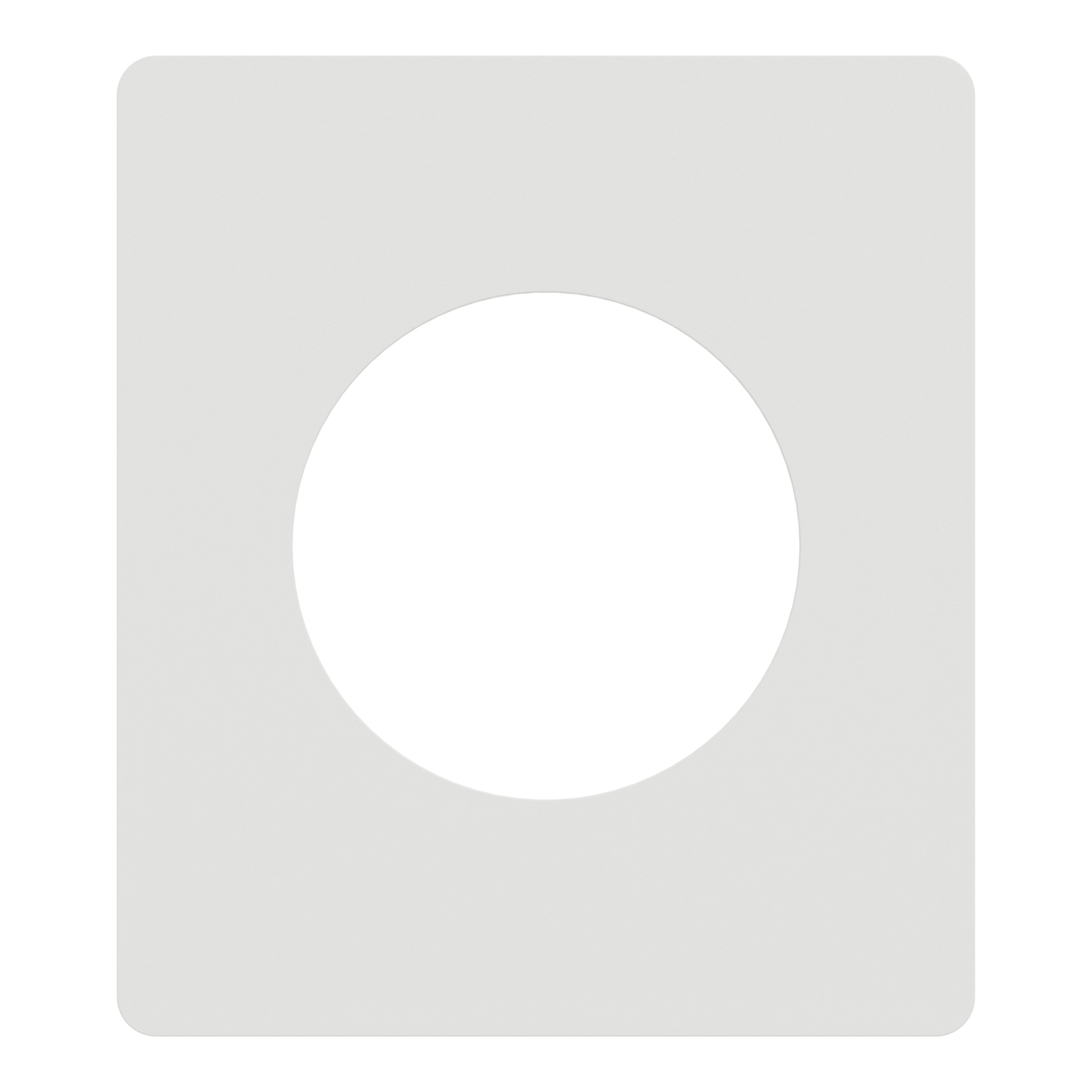 Plaque Odace architecte - Blanc craie Schneider Electric
