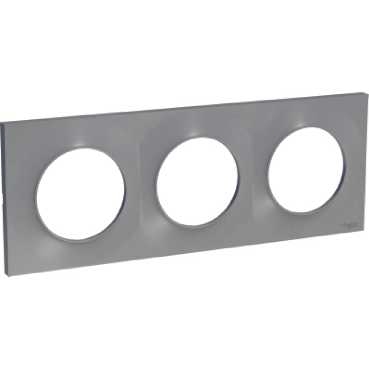 Plaque Odace Styl - Aluminium Schneider Electric