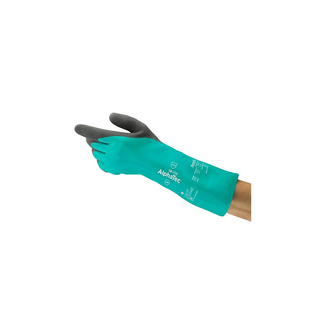  Gants de protection chimique AlphaTec 58-735 