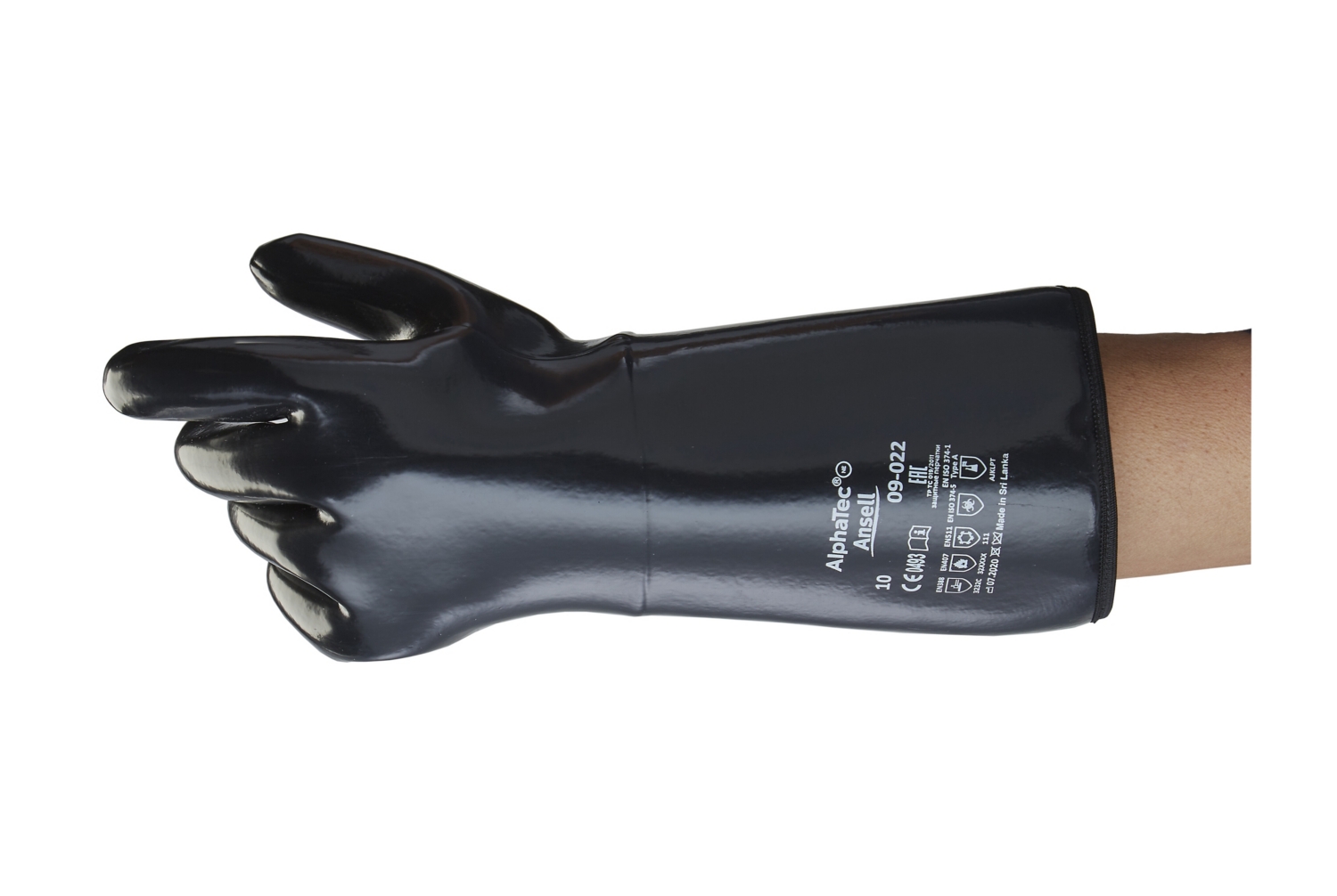 Gants AlphaTec 09-022 - Longueur 455 mm Ansell