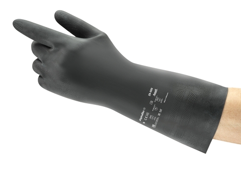 Paire de gants taille 9 réutilisable en caoutchouc nitrile