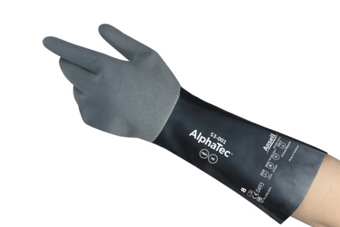 Gants de protection chimique AlphaTec 53-001 Ansell