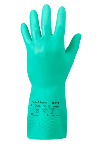 Gants de protection chimique AlphaTec Solvex 37-676 Ansell