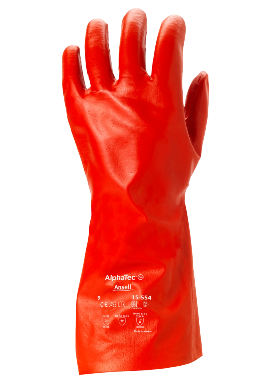Gants de protection chimique AlphaTec 15-554 Ansell