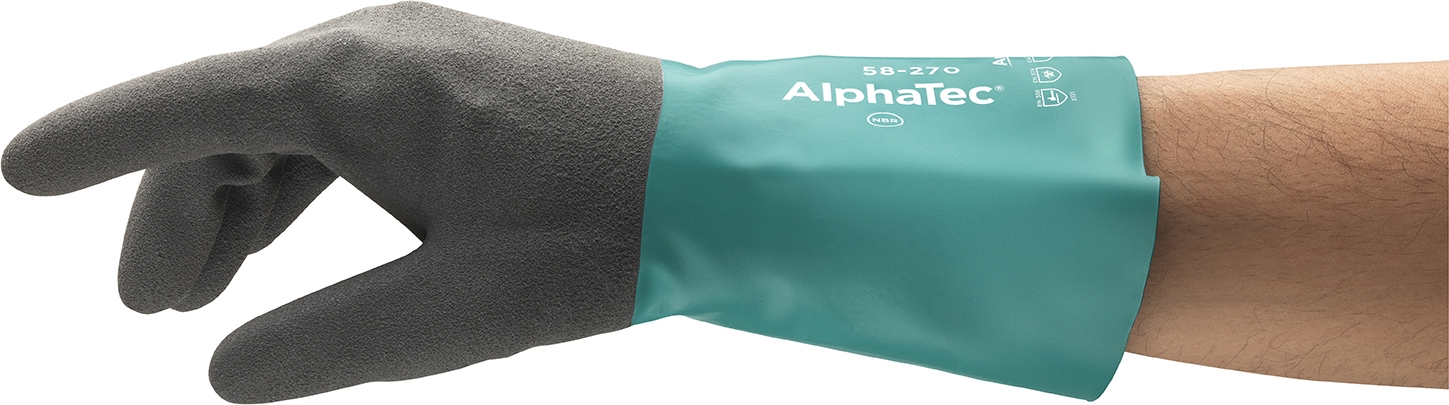 Gants de protection chimique AlphaTec 58-270 Ansell