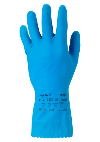 Gants de protection chimique AlphaTec 87-665 Ansell
