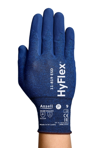 Gants de manipulation fine Hyflex 11-819 Ansell