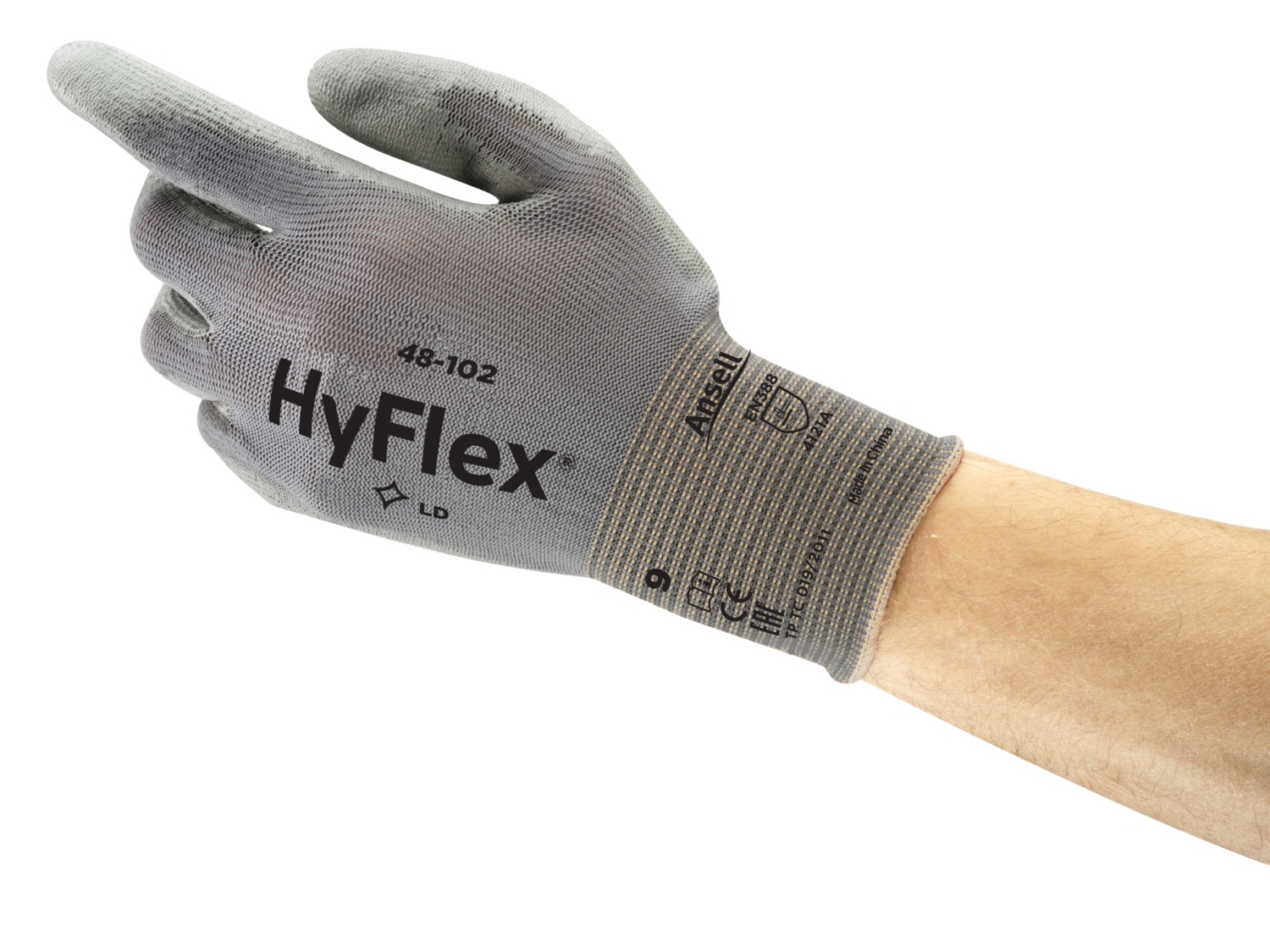 Gants de manipulation fine HyFlex 48-102 Ansell