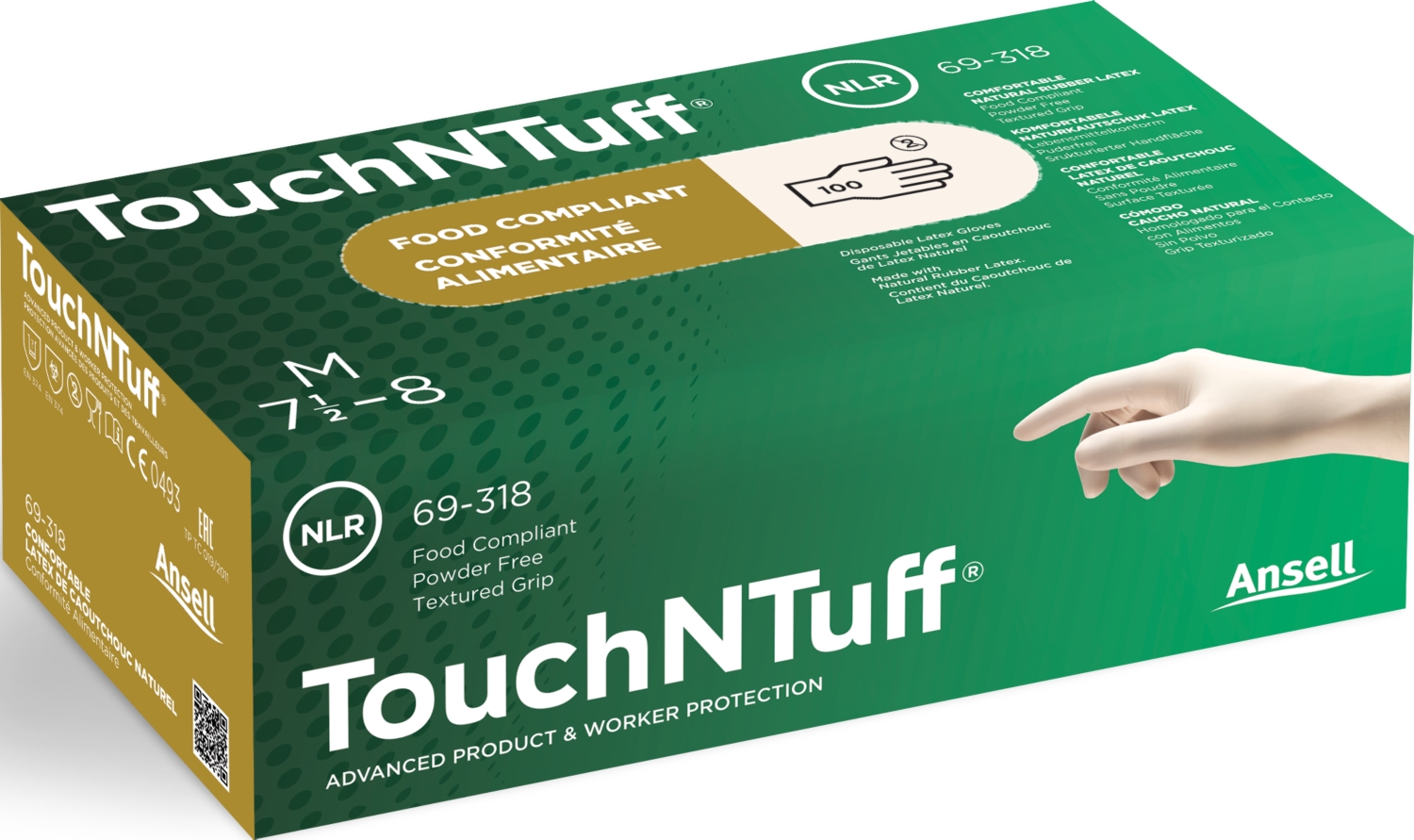 Gants Touch’N Tuff 69-318 Ansell