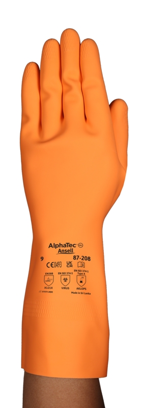 Gants de protection chimique Alphatec 87-208 Ansell