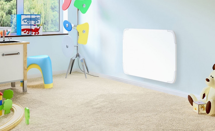 Radiateur Petite Enfance Intelligent Blanc Intuis