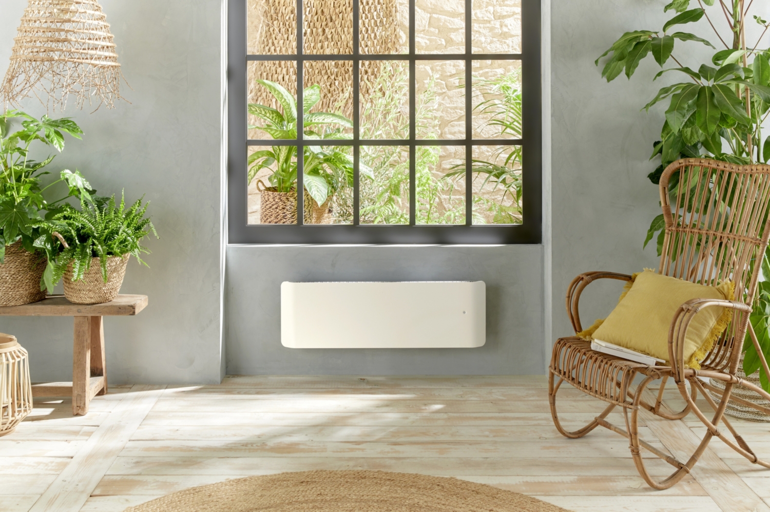 Radiateur Calidoo Nativ - Blanc satiné Intuis