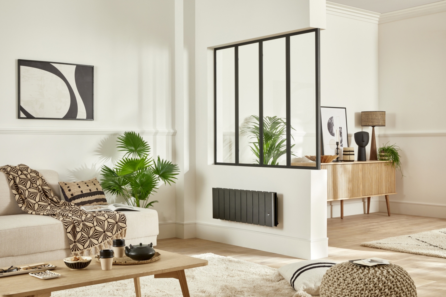 Radiateur Beladoo Nativ - Gris anthracite Intuis