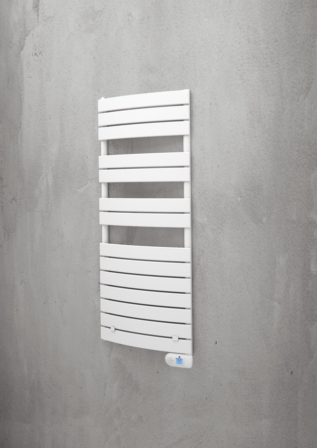  Sèche-serviettes électrique Aube cintré 750 W blanc 