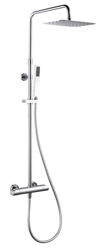 Colonne de douche Thermostatique GARY avec tablette Aquance - Colo