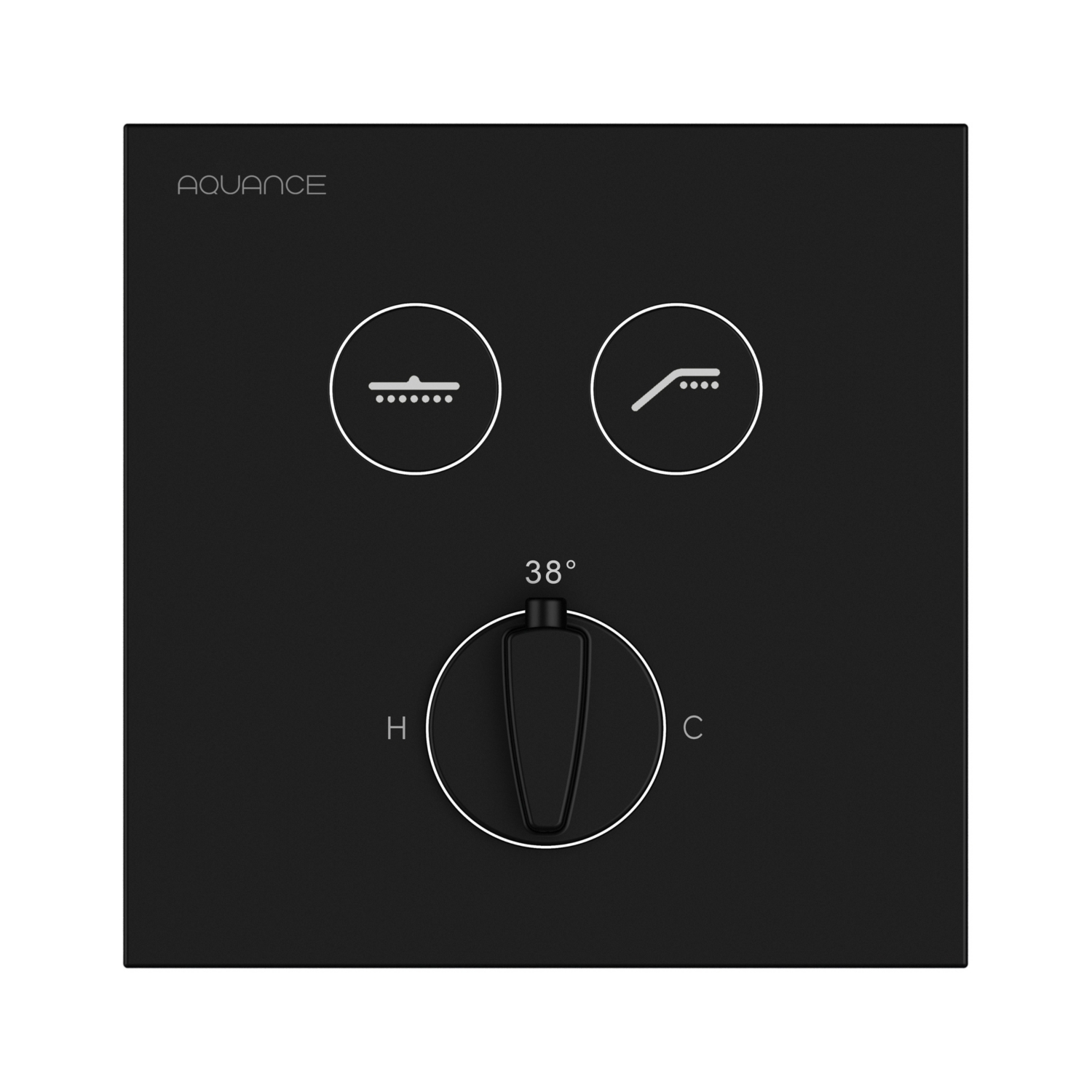 Façade thermostatique douche Bery Aquance