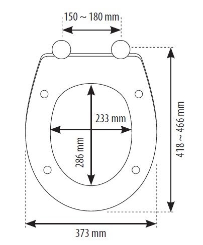 Abattant Calu thermodur PMR Aquance