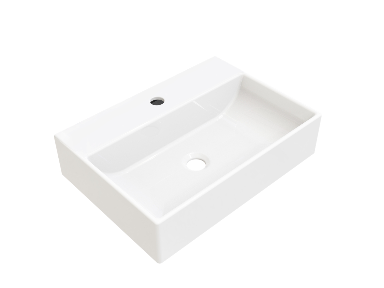 Vasque à poser Plan - Rectangulaire