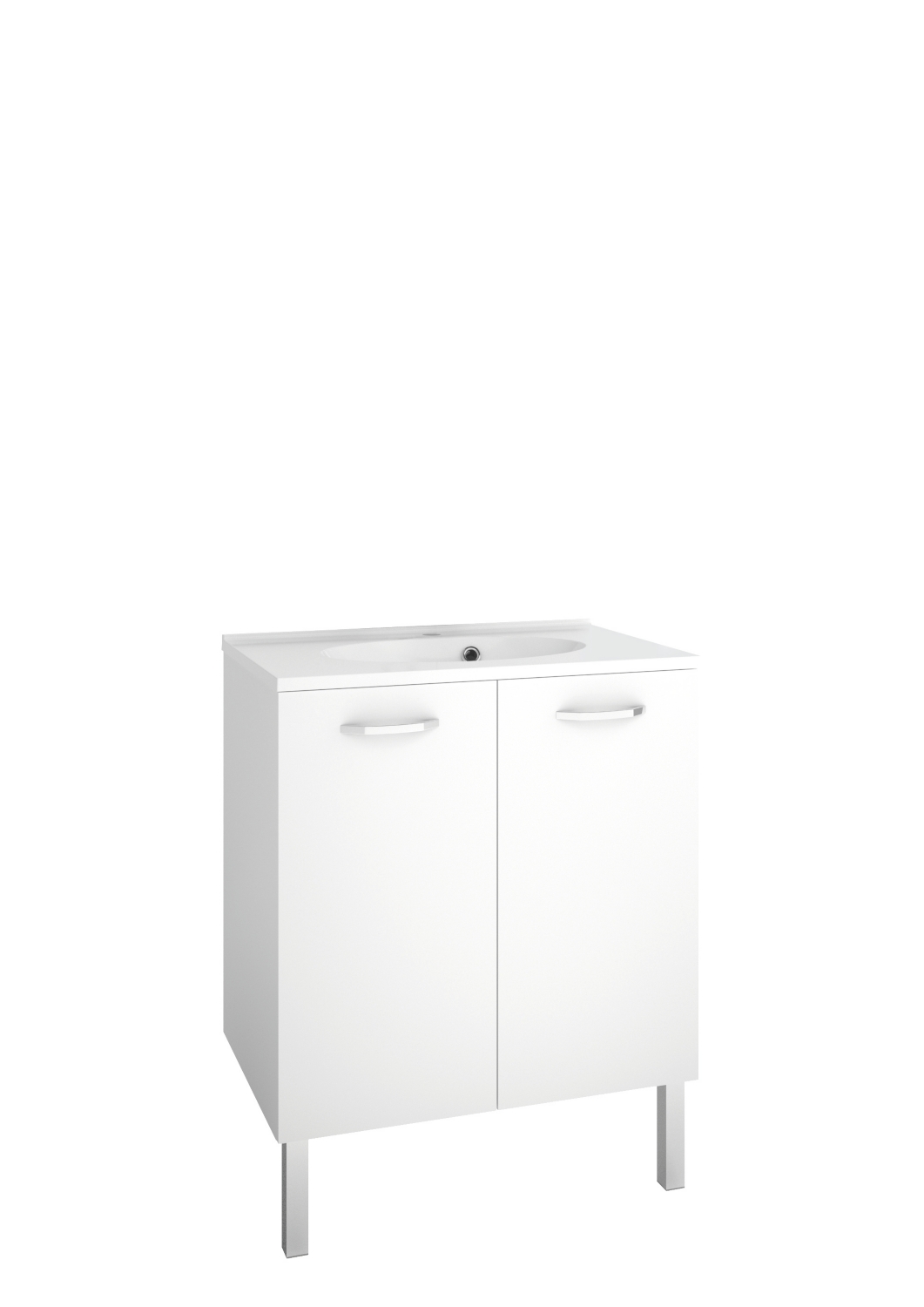 Meuble sous-plan First - 2 portes - 70 cm Aquance