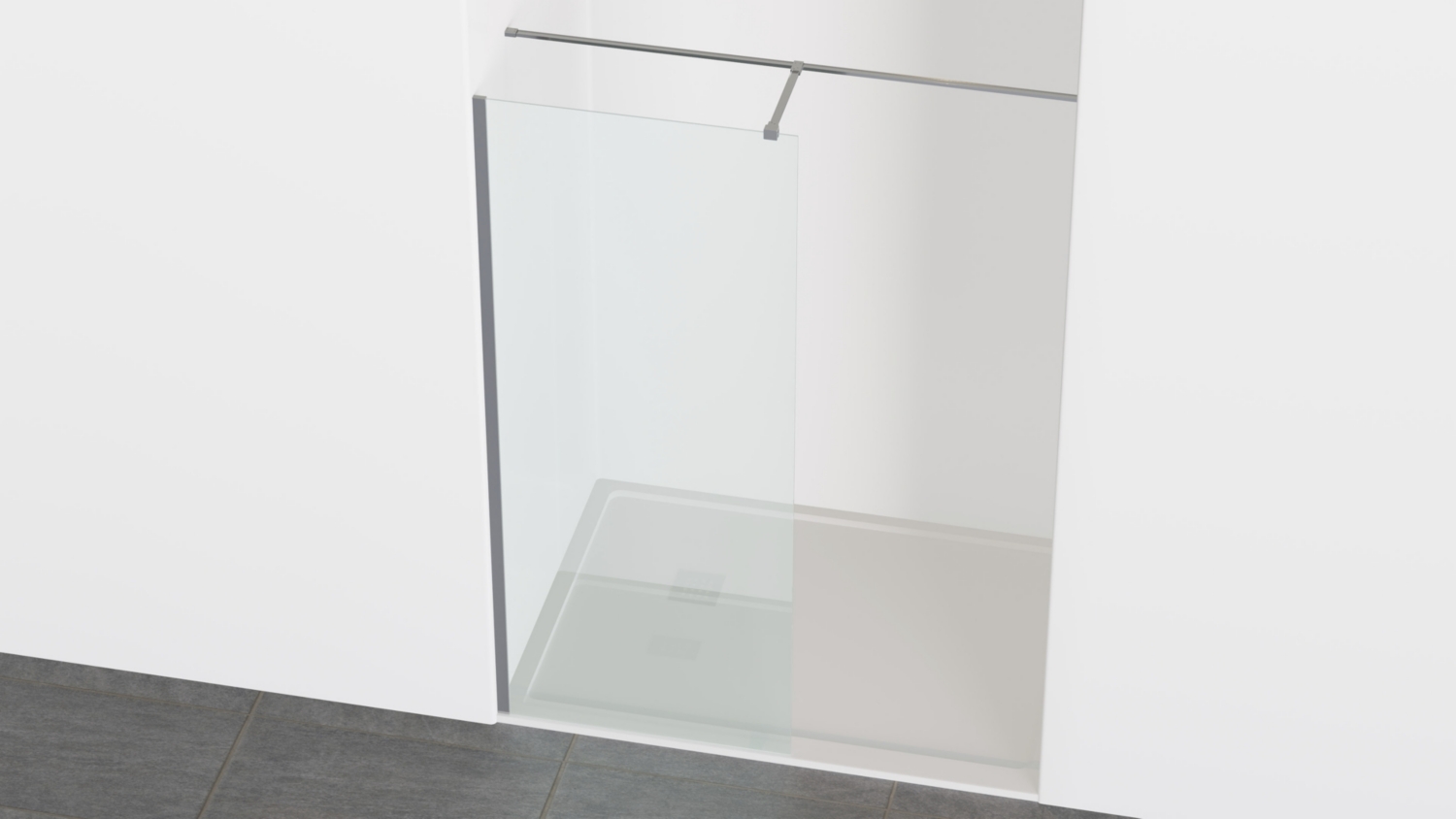 Barre de fixation pour niche pour paroi Gara