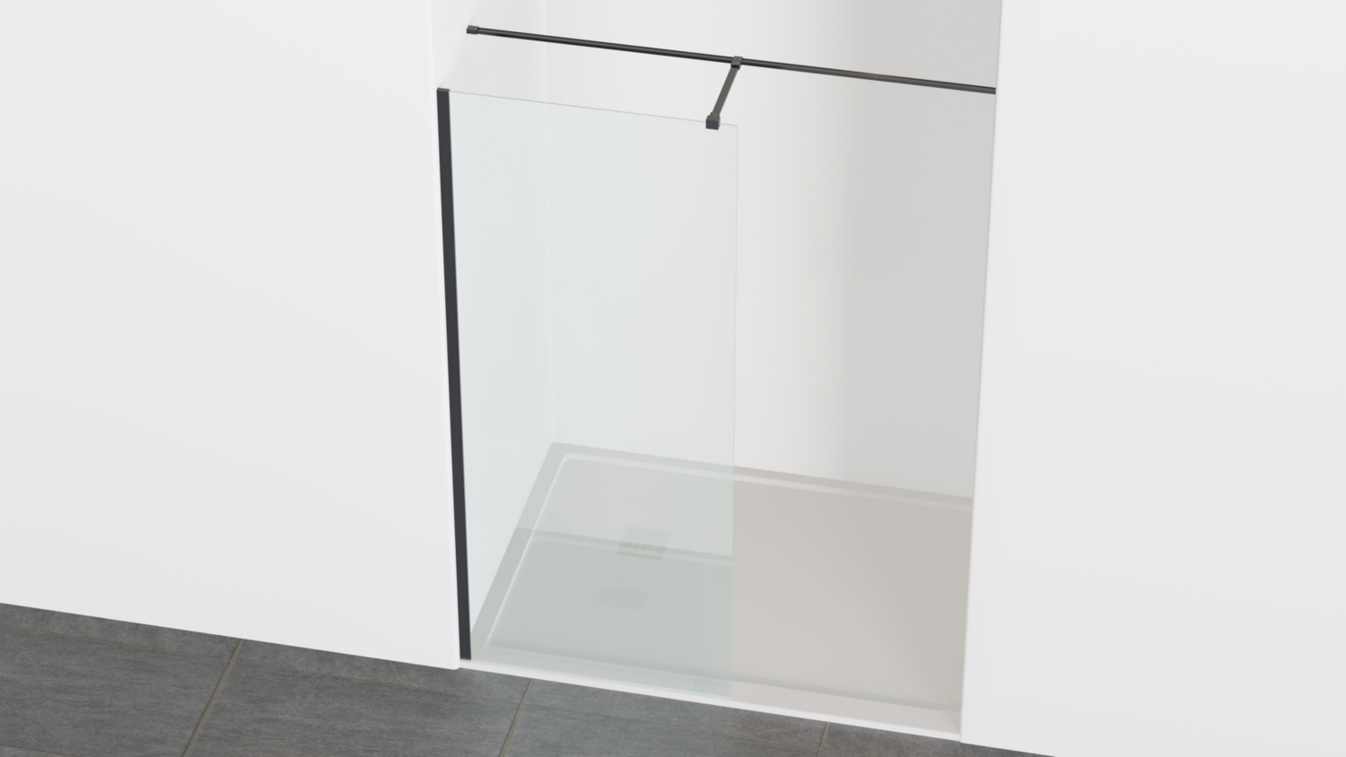 Barre de fixation pour niche pour paroi Gara Aquance