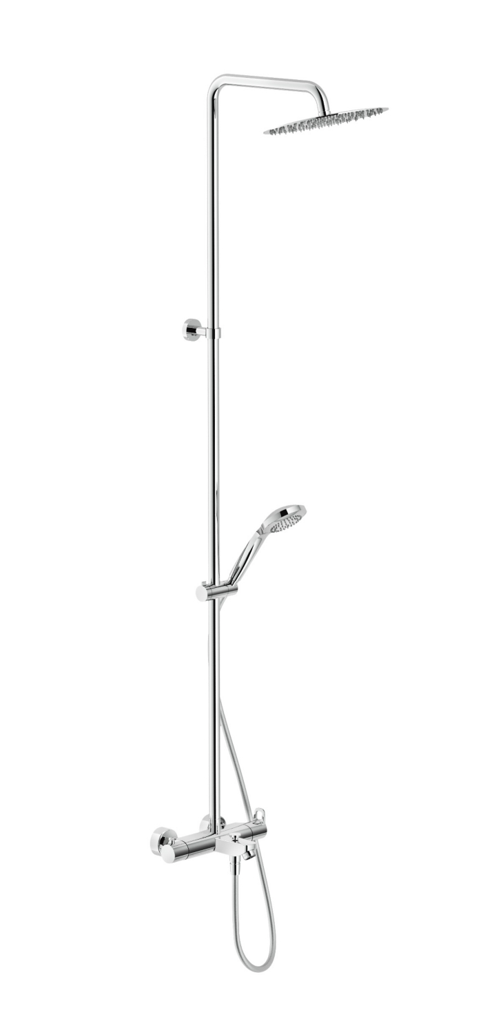 Colonne de douche Thermostatique GARY avec tablette Aquance - Colo