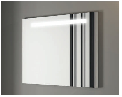  Miroir LED Media Sensitif antibuée 