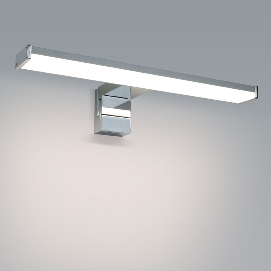 Applique LED longue Mir - Chromé Aquance