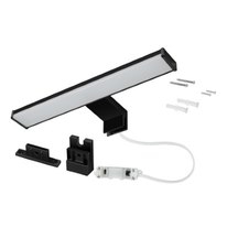 Applique LED longue Mir - Noire Aquance