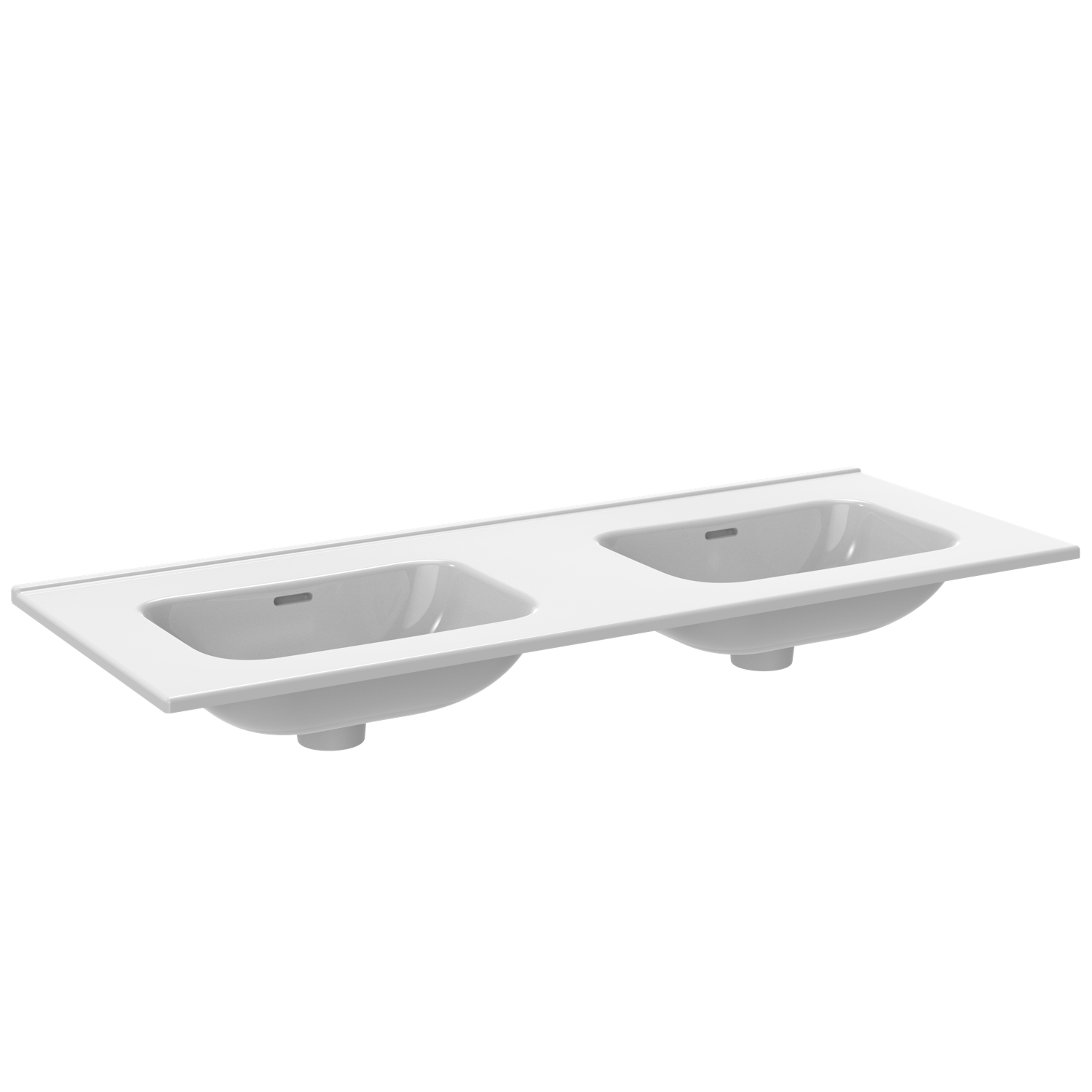 Plan vasque Plan - Céramique brillant Aquance