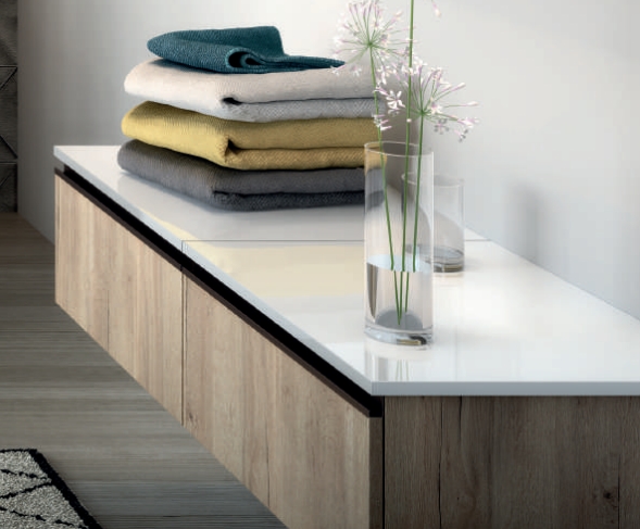 Commode Prag II 1 tiroir - 60 cm Aquance