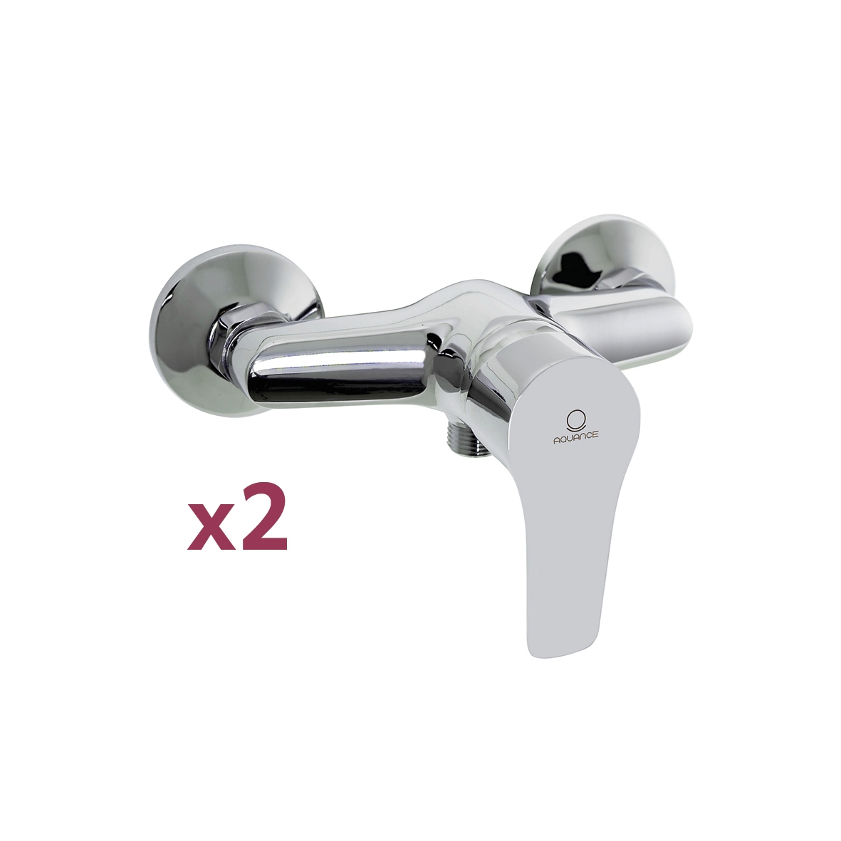 Lot de 2 mitigeurs douche Sodi Aquance