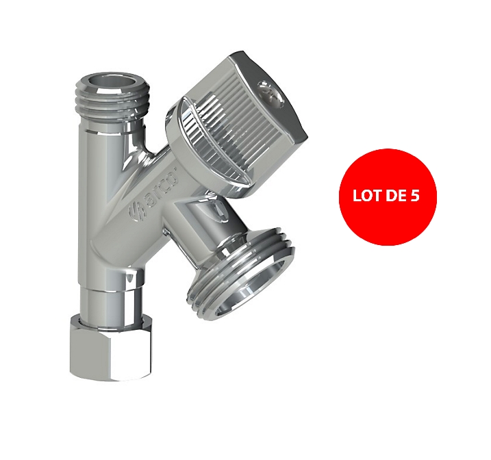 Lot de 5 combinés de piquage machine à laver