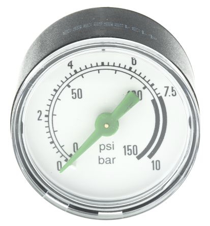 Manomètre sec raccord arrière boitier cylindrique série 343000 Asco