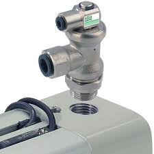 Raccord stop-vérin orientable à commande pneumatique mâle laiton série 346