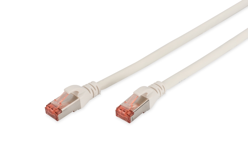 Câble réseau préconfectionné RJ45 white - catégorie 6 Assmann