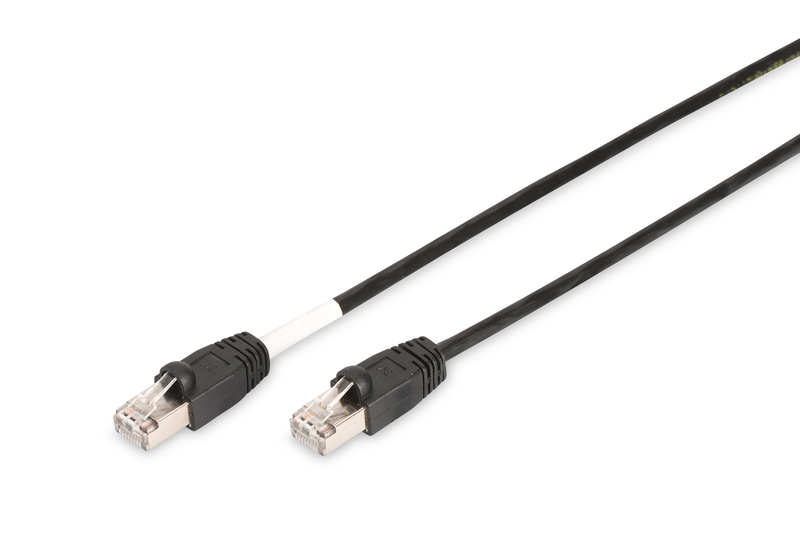 Câble réseau RJ45 noir-Uv - catégorie 6 Assmann