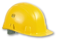 Casque chantier brennus jaune 0012C
