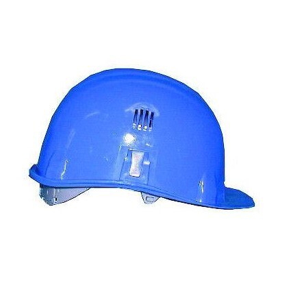 Casque chantier brennus bleu 0015C