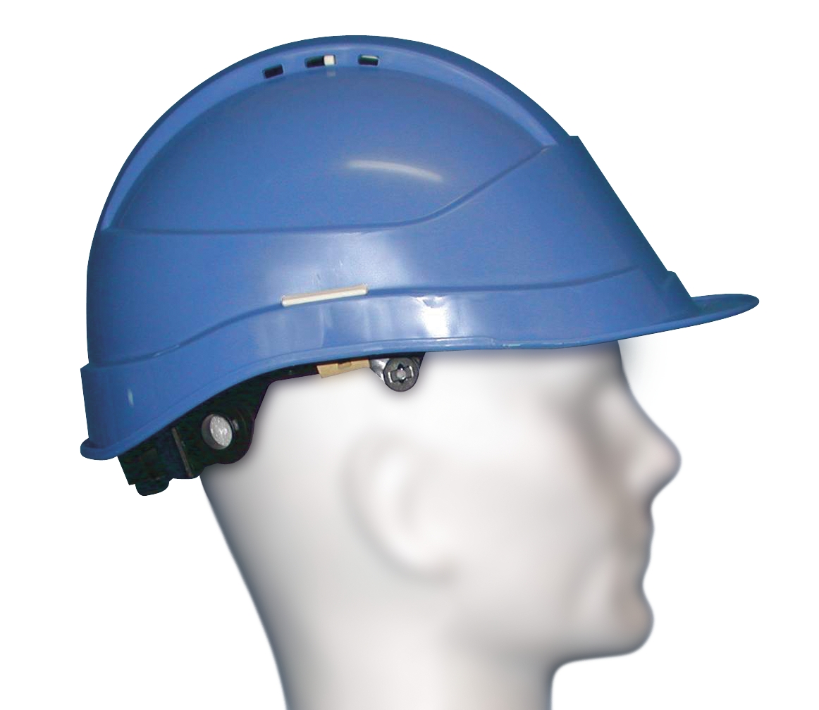 Fashion casque de chantier bleu - Prix pas cher