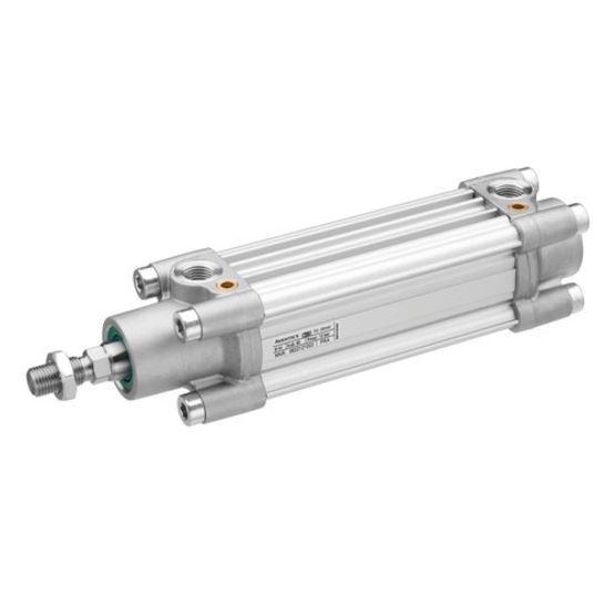 Vérin pneumatique ISO 15552 à tirants diamètre 50 double effet amortissement pneumatique réglable série TRB Aventics
