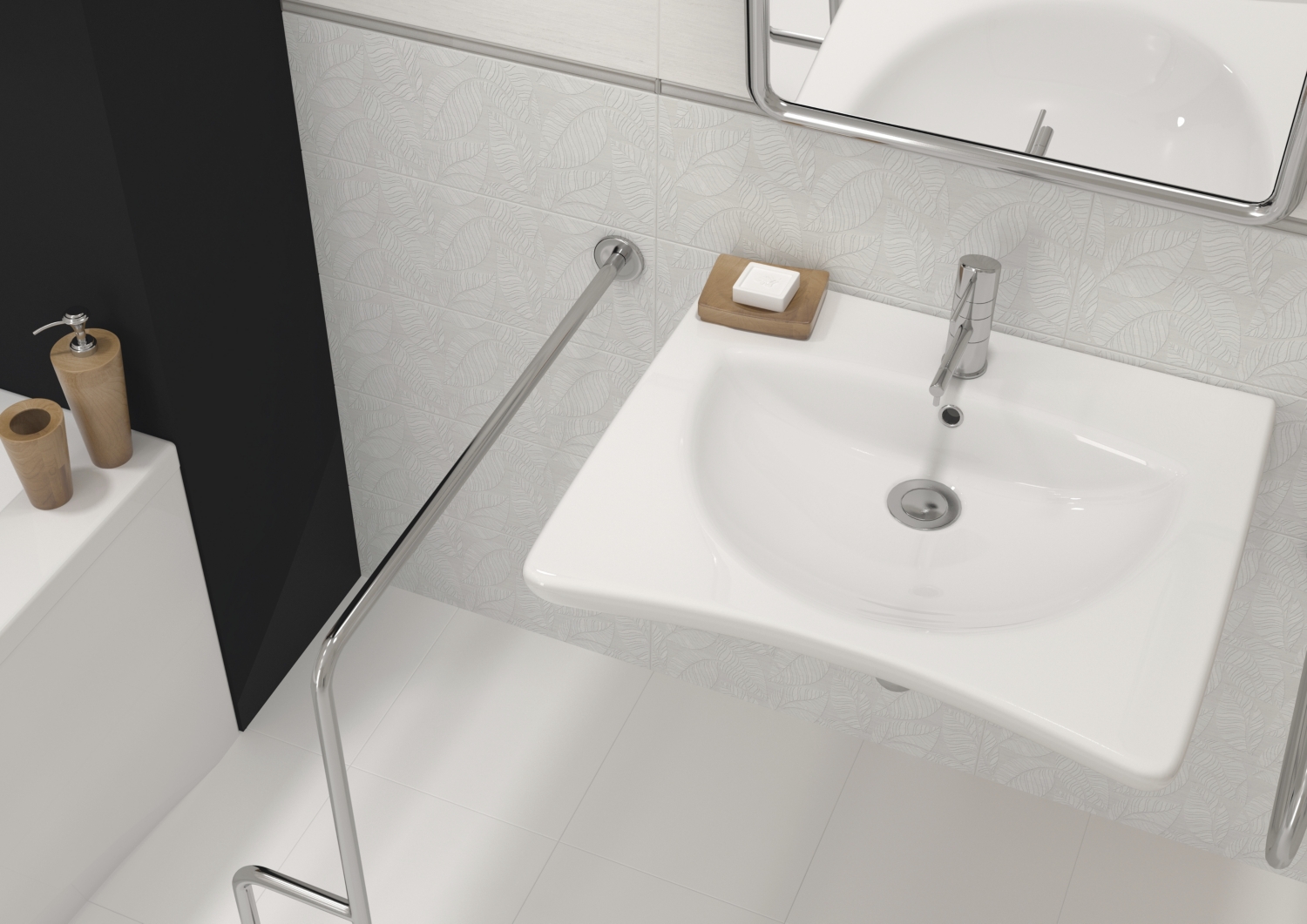 Lavabo Arbo - PMR 66 cm Aquance