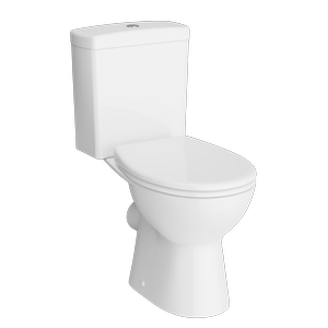 Pack WC à poser complet Savo sans bride caréné - Sortie horizontale Aquance