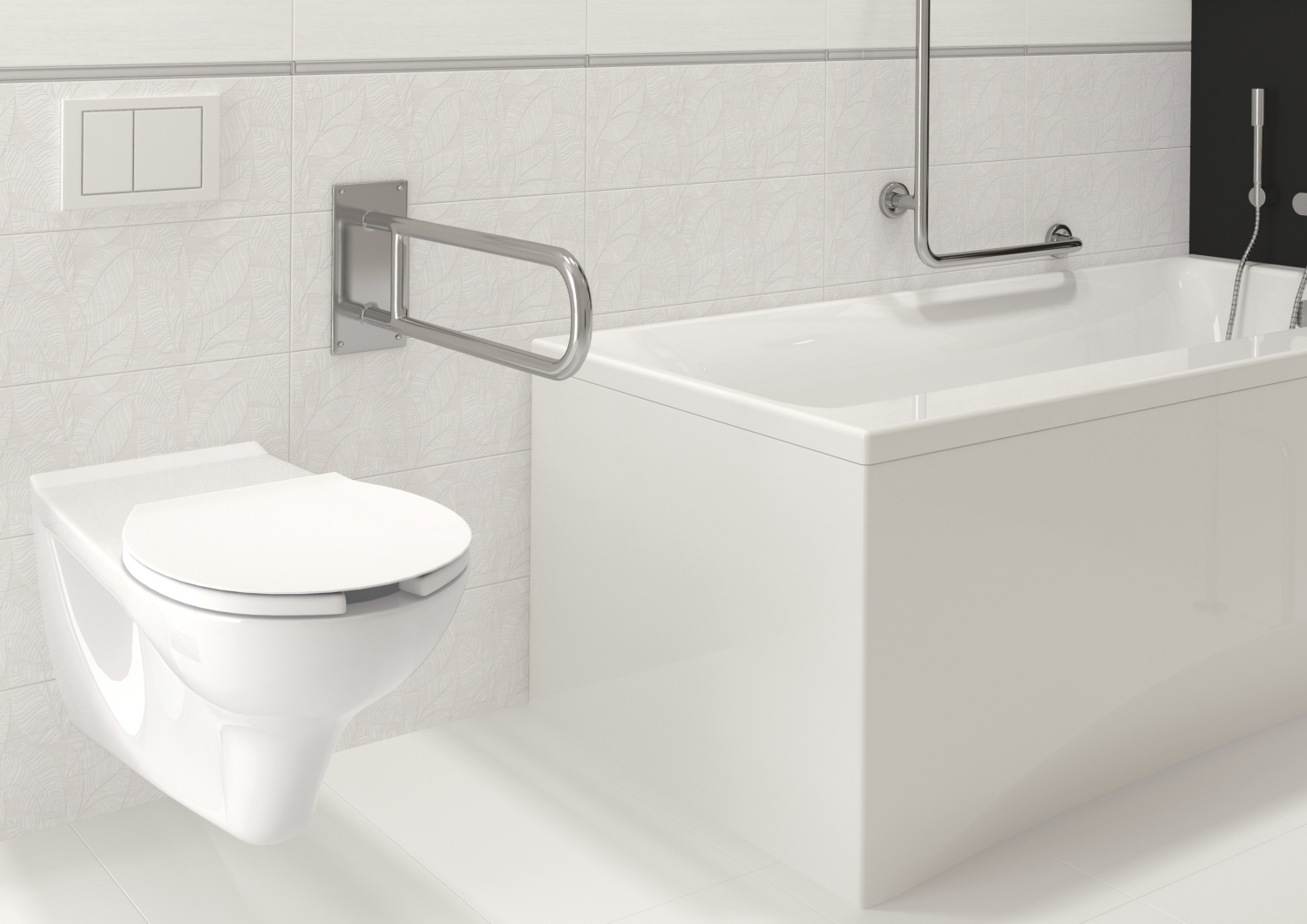 Cuvette WC suspendue Savo rallongée - Sans bride Aquance