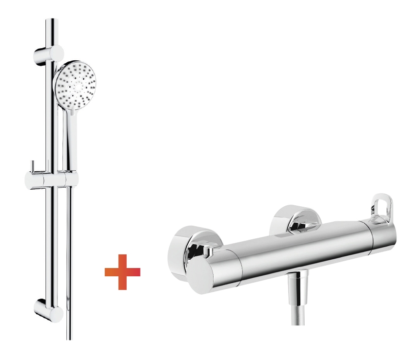 Lot de 3 combinés de douche Kali Aquance
